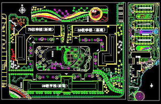 學校教學區與宿舍區綠化設計圖紙免費下載指南